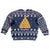 Meowy Catmas Kid Ugly Christmas Sweater with Orange Cats Christmas Tree and Snowflake Pattern Design - Wonder Print Shop