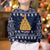 Meowy Catmas Kid Ugly Christmas Sweater with Orange Cats Christmas Tree and Snowflake Pattern Design - Wonder Print Shop