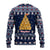 Meowy Catmas Ugly Christmas Sweater with Orange Cats Christmas Tree and Snowflake Pattern Design - Wonder Print Shop