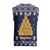 Meowy Catmas Christmas Knitted V-Neck Vest with Orange Cats Christmas Tree and Snowflake Pattern Design - Wonder Print Shop