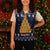 Meowy Catmas Christmas Knitted V-Neck Vest with Orange Cats Christmas Tree and Snowflake Pattern Design - Wonder Print Shop