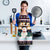 Let It Snow Christmas Apron Funny Xmas Holiday Patterns - Wonder Print Shop