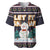 Let It Snow Christmas Baseball Jersey Funny Xmas Holiday Patterns - Wonder Print Shop