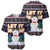 Let It Snow Christmas Baseball Jersey Funny Xmas Holiday Patterns - Wonder Print Shop