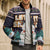 Let It Snow Christmas Bomber Puffer Jacket Funny Xmas Holiday Patterns - Wonder Print Shop