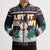 Let It Snow Christmas Bomber Puffer Jacket Funny Xmas Holiday Patterns - Wonder Print Shop