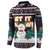Let It Snow Christmas Button Sweatshirt Funny Xmas Holiday Patterns - Wonder Print Shop