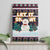Let It Snow Christmas Canvas Wall Art Funny Xmas Holiday Patterns - Wonder Print Shop