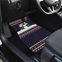 Let It Snow Christmas Car Mats Funny Xmas Holiday Patterns - Wonder Print Shop