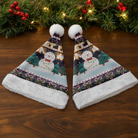 Let It Snow Christmas Santa Hat Funny Xmas Holiday Patterns - Wonder Print Shop