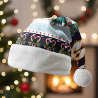 Let It Snow Christmas Santa Hat Funny Xmas Holiday Patterns - Wonder Print Shop
