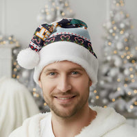 Let It Snow Christmas Santa Hat Funny Xmas Holiday Patterns - Wonder Print Shop