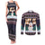 Let It Snow Christmas Couples Matching Tank Maxi Dress and Long Sleeve Button Shirt Funny Xmas Holiday Patterns - Wonder Print Shop