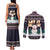 Let It Snow Christmas Couples Matching Tank Maxi Dress and Long Sleeve Button Shirt Funny Xmas Holiday Patterns - Wonder Print Shop