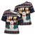 Let It Snow Christmas Cross Shoulder Shirt Funny Xmas Holiday Patterns - Wonder Print Shop