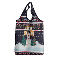 Let It Snow Christmas Grocery Bag Funny Xmas Holiday Patterns - Wonder Print Shop