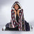 Let It Snow Christmas Hooded Blanket Funny Xmas Holiday Patterns - Wonder Print Shop