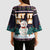 Let It Snow Christmas Kimono Sleeve Blouse Funny Xmas Holiday Patterns - Wonder Print Shop