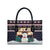 Let It Snow Christmas Leather Bag Funny Xmas Holiday Patterns - Wonder Print Shop