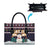 Let It Snow Christmas Leather Bag Funny Xmas Holiday Patterns - Wonder Print Shop
