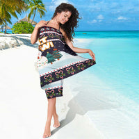 Let It Snow Christmas Sarong Funny Xmas Holiday Patterns - Wonder Print Shop