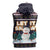 Let It Snow Christmas Sleeveless Hoodie Funny Xmas Holiday Patterns - Wonder Print Shop