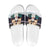 Let It Snow Christmas Slide Sandals Funny Xmas Holiday Patterns - Wonder Print Shop