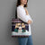 Let It Snow Christmas Tote Bag Funny Xmas Holiday Patterns - Wonder Print Shop