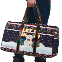 Let It Snow Christmas Travel Bag Funny Xmas Holiday Patterns - Wonder Print Shop