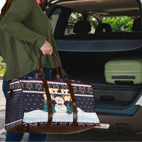 Let It Snow Christmas Travel Bag Funny Xmas Holiday Patterns - Wonder Print Shop