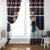Let It Snow Christmas Window Curtain Funny Xmas Holiday Patterns - Wonder Print Shop