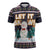 Let It Snow Christmas Zipper Polo Shirt Funny Xmas Holiday Patterns - Wonder Print Shop