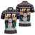 Let It Snow Christmas Zipper Polo Shirt Funny Xmas Holiday Patterns - Wonder Print Shop