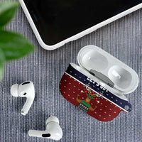 Lets Get Slouchy Christmas AirPods Case Funny Xmas Holiday Patterns - Wonder Print Shop