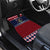 Lets Get Slouchy Christmas Car Mats Funny Xmas Holiday Patterns - Wonder Print Shop