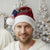 Lets Get Slouchy Christmas Santa Hat Funny Xmas Holiday Patterns - Wonder Print Shop
