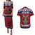 Lets Get Slouchy Christmas Couples Matching Puletasi and Hawaiian Shirt Funny Xmas Holiday Patterns - Wonder Print Shop