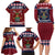 Lets Get Slouchy Christmas Family Matching Long Sleeve Bodycon Dress and Hawaiian Shirt Funny Xmas Holiday Patterns - Wonder Print Shop