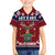Lets Get Slouchy Christmas Family Matching Off The Shoulder Long Sleeve Dress and Hawaiian Shirt Funny Xmas Holiday Patterns - Wonder Print Shop