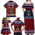 Lets Get Slouchy Christmas Family Matching Off Shoulder Maxi Dress and Hawaiian Shirt Funny Xmas Holiday Patterns - Wonder Print Shop