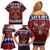 Lets Get Slouchy Christmas Family Matching Off Shoulder Short Dress and Hawaiian Shirt Funny Xmas Holiday Patterns - Wonder Print Shop