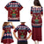 Lets Get Slouchy Christmas Family Matching Puletasi and Hawaiian Shirt Funny Xmas Holiday Patterns - Wonder Print Shop