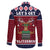 Lets Get Slouchy Christmas Family Matching Puletasi and Hawaiian Shirt Funny Xmas Holiday Patterns - Wonder Print Shop