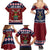 Lets Get Slouchy Christmas Family Matching Summer Maxi Dress and Hawaiian Shirt Funny Xmas Holiday Patterns - Wonder Print Shop
