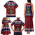 Lets Get Slouchy Christmas Family Matching Tank Maxi Dress and Hawaiian Shirt Funny Xmas Holiday Patterns - Wonder Print Shop