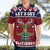 Lets Get Slouchy Christmas Hawaiian Shirt Funny Xmas Holiday Patterns - Wonder Print Shop