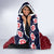 Lets Get Slouchy Christmas Hooded Blanket Funny Xmas Holiday Patterns - Wonder Print Shop