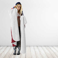 Lets Get Slouchy Christmas Hooded Blanket Funny Xmas Holiday Patterns - Wonder Print Shop