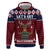 Lets Get Slouchy Christmas Hoodie Funny Xmas Holiday Patterns - Wonder Print Shop