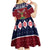 Lets Get Slouchy Christmas Kid Short Sleeve Dress Funny Xmas Holiday Patterns - Wonder Print Shop
